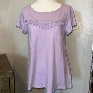 Lilly Pulitzer scoop neck tee